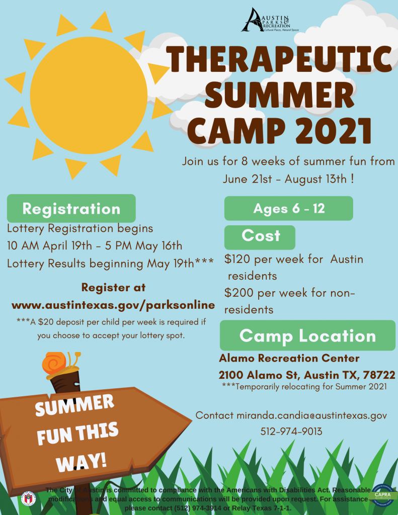 Summer Camps AustinTexas.gov